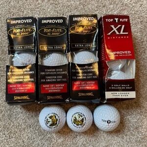Bundle of new Spalding Top Flite golf balls